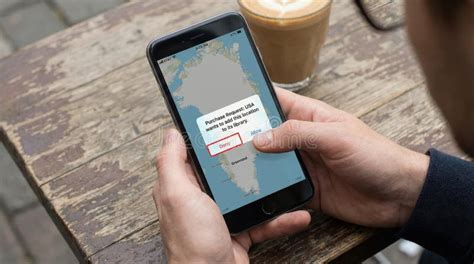 téléphone affichant une carte avec des points de cueillette