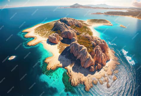 Vue aérienne de Vias-Plage et de son littoral méditerranéen