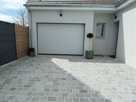 Exemple de pavés authentiques pour aménagement extérieur