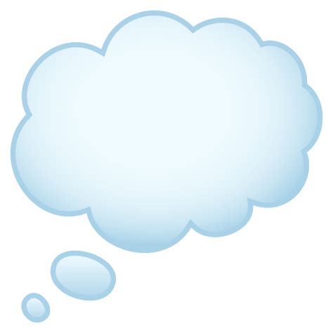 Émoji bulle de pensée et ses utilisations courantes