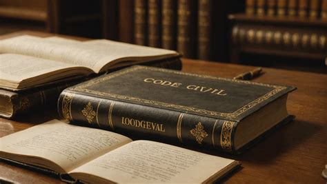 Système juridique français avec le Code civil