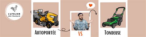 Comparaison entre une tondeuse thermique et une tondeuse autoportée