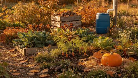 BRF fraîchement épandu en automne