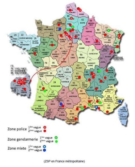 Carte des zones prioritaires du projet Racine en Drôme
