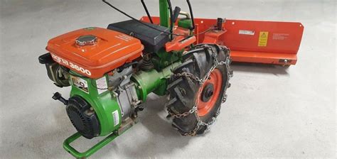 Agria 3600 BM monoaxes avec divers accessoires