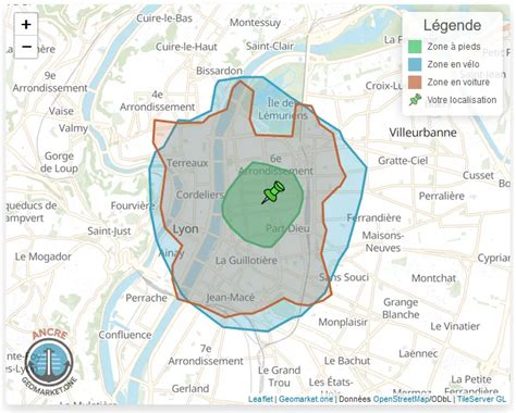 Carte illustrative des points de retrait colis dans la zone urbaine de La Louvière