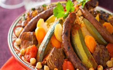 Plat de couscous royal