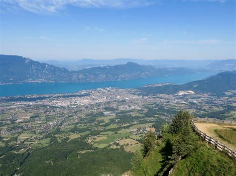 Panorama 360° du Mont Revard sur le Lac du Bourget