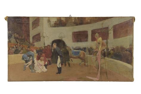 Tableau de cirque inspiré par l'art circassien