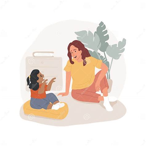 Illustration d'un chien et d'un enfant interagissant calmement sous la surveillance d'un adulte