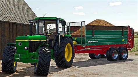 tracteur épandeur de fumier Farming Simulator 19