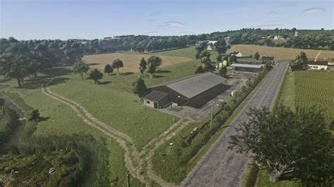 comparaison ferme réaliste vs ferme modifiée FS19