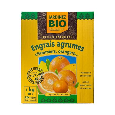 engrais organique pour agrumes