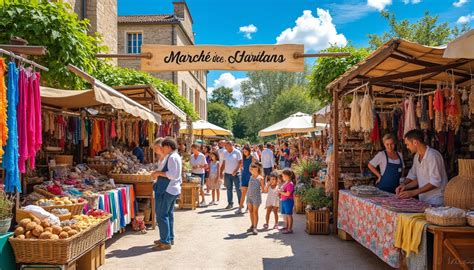 Artisanat local marché