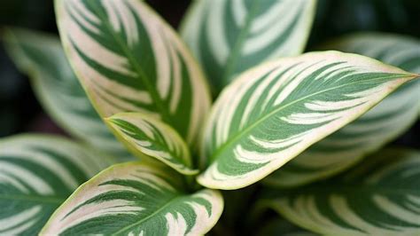 Plantes d'intérieur panachées