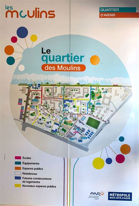 Plan du quartier de Kervoigen à Lannion