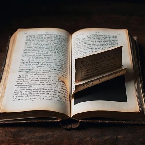 Livre ouvert d'un dictionnaire ancien