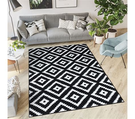 Tapis de salon géométrique moderne