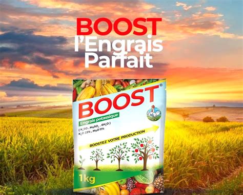 Publicité pour l'engrais Spring Boost