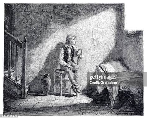 Louis XVII dans sa cellule au Temple