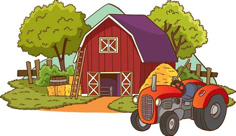 Illustration d'une ferme permaculturelle en Sologne