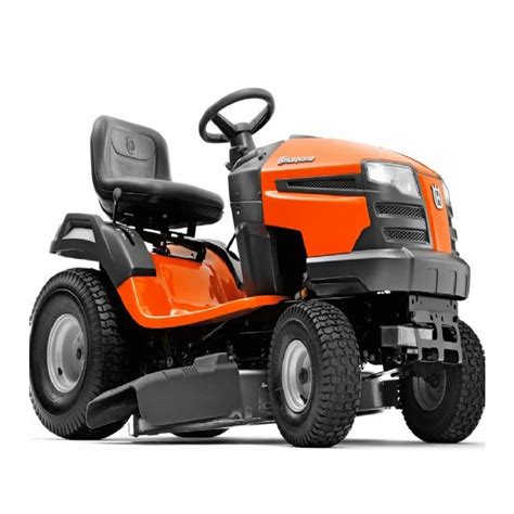 Tracteur de pelouse Husqvarna LT151 en action