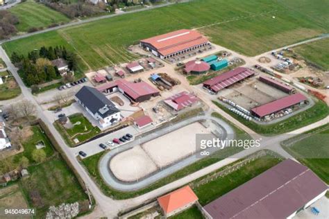 Vue aérienne du Haras du Gazon