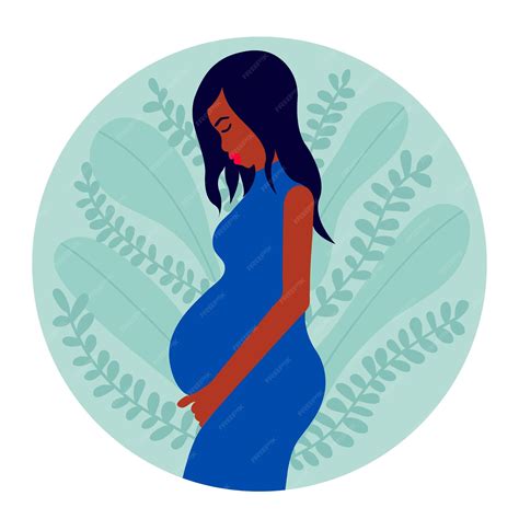 Illustration d'une femme enceinte savourant un verre d'eau citronnée