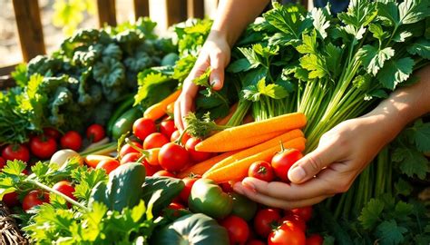 Maraîchers en pleine récolte de légumes