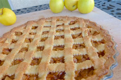 Tarte aux pommes rustique