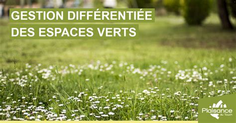 Schéma explicatif de la gestion différenciée des espaces verts urbains