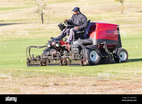 Tondeuse Reelmaster 3100 en action sur un terrain de golf