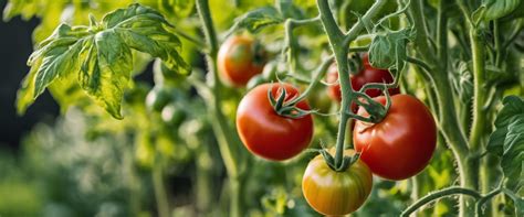 Plant de tomates sous paillis