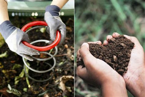 Illustration des outils de brassage du compost