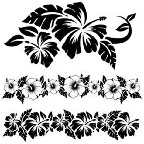 Hibiscus tribal masculin