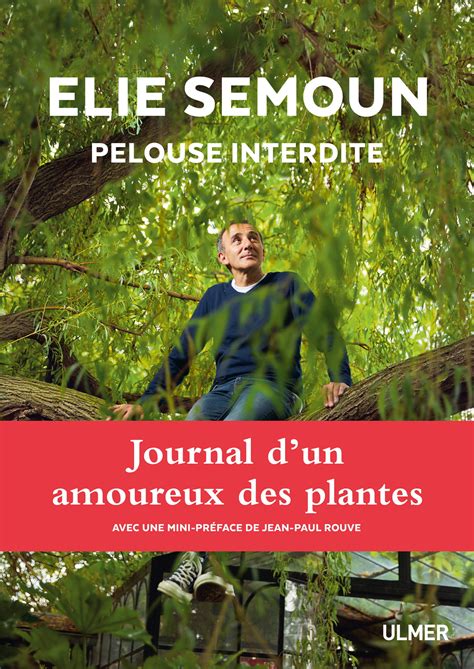 Couverture du livre Pelouse Interdite d'Elie Semoun