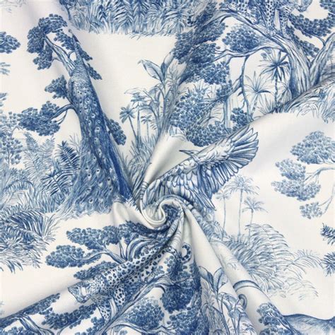 Motif Toile de Jouy traditionnel et moderne