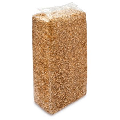 Sacs de copeaux de bois utilisés comme litière pour animaux
