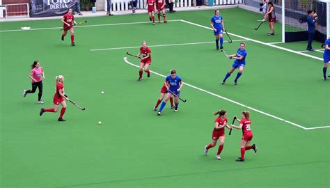 Entraîneur de hockey sur gazon dirigeant une séance d'entraînement