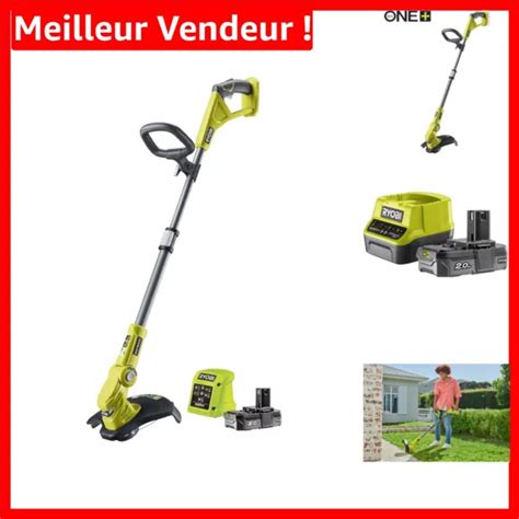 Design ergonomique coupe-bordures Ryobi