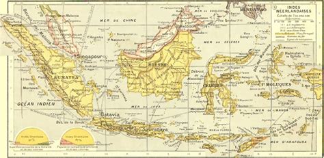 Carte des Indes Néerlandaises