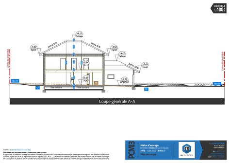 Plan de coupe d'une Batch Box avec détails du P-Channel et du Heat Riser