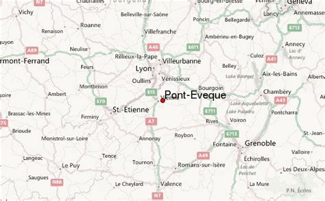 Plan de Pont-l'Évêque et ses environs