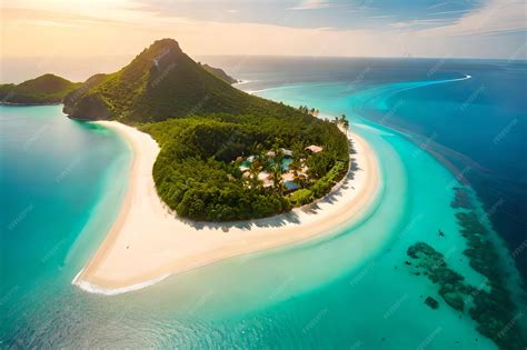 Aerin Lauder en vacances sur une île tropicale
