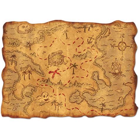Carte au trésor pour enfants