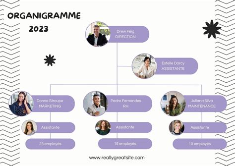 Organigramme simple d'une SASU