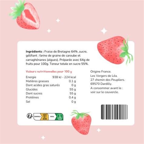 Illustration d'une étiquette de produit rappelée