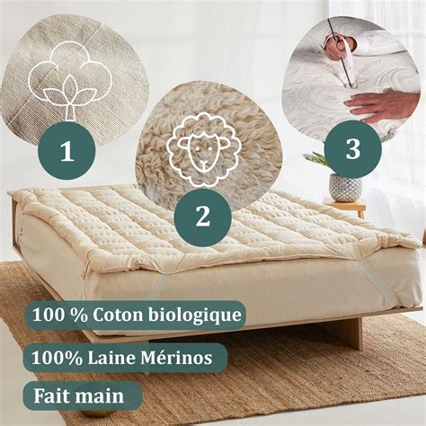 Laine mérinos biologique