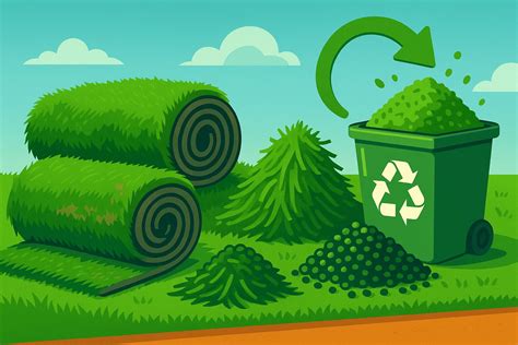 Recyclage gazon synthétique