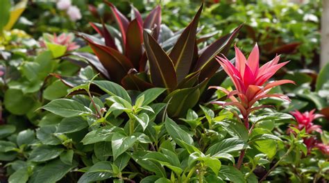 Plantes fleuries aux couleurs chaudes pour un jardin exotique